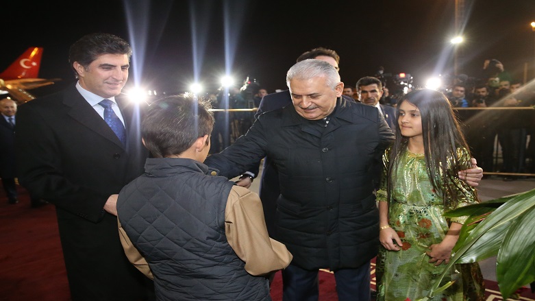 Bağdat temaslarını tamamlayan Binali Yıldırım Kürdistan'da